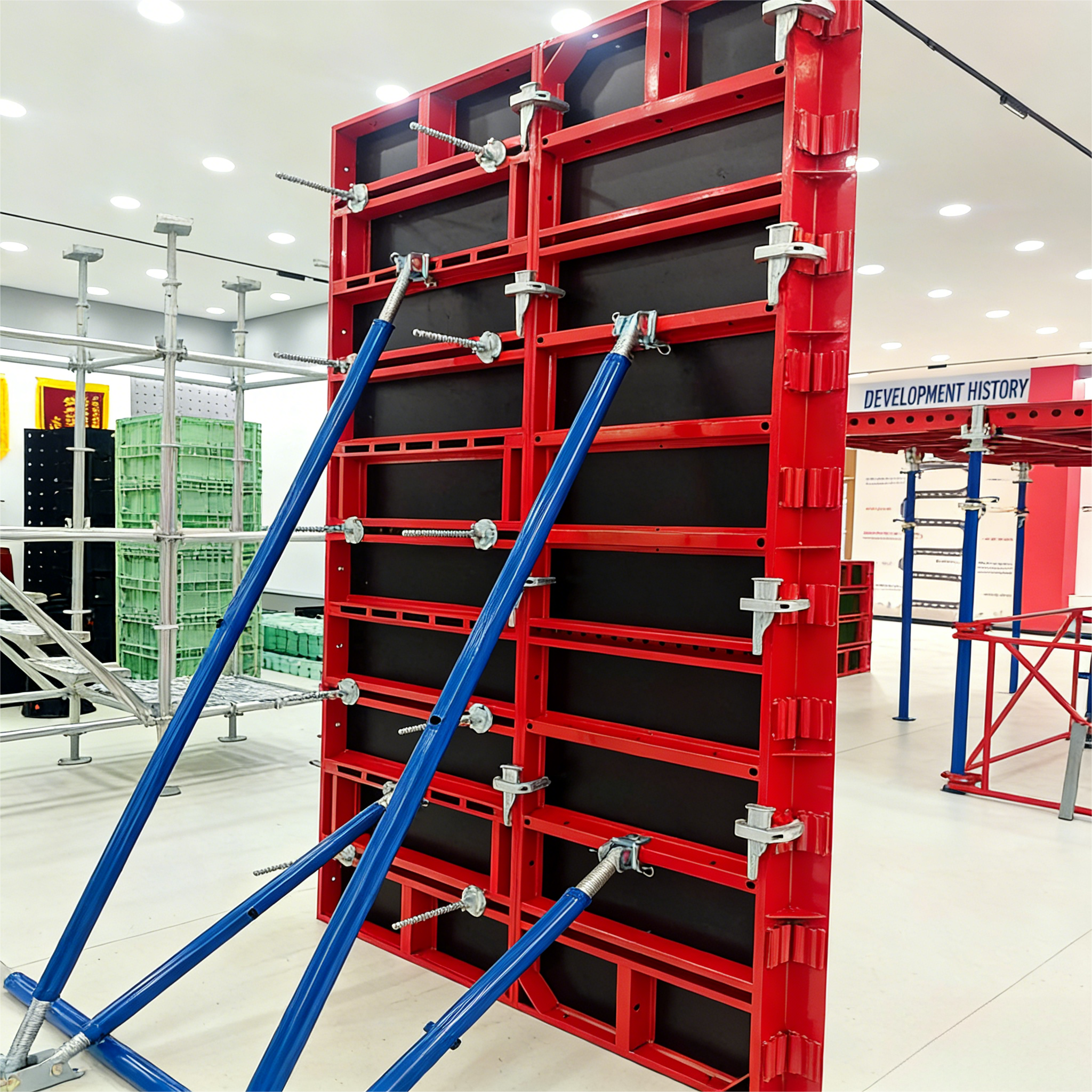 Red Steel Slab Formwork Durable Concrete Slab Formwork Customized
