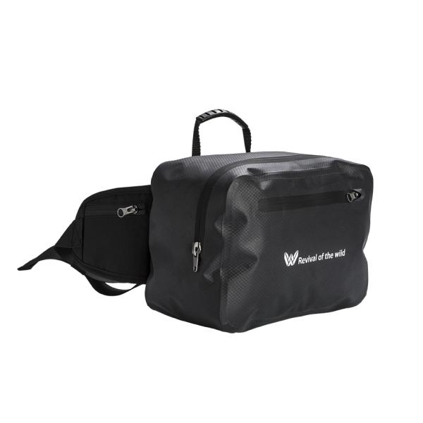 600D PU  TPU Waterproof Waist Bag for Outdoor Sports