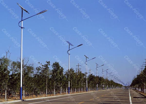 6600lm BAT 1100ah Solar Energy Street Light High Lumen For Highway Road