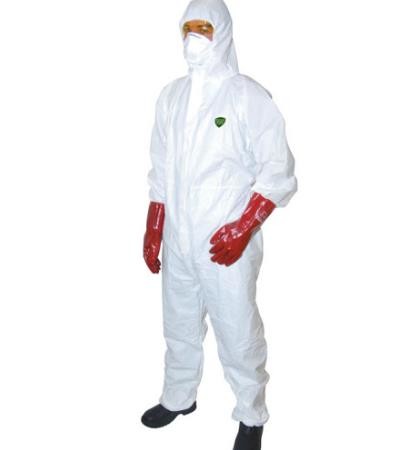 Breathable Disposable Body Suit / Medical Protective Coveralls Waterproof