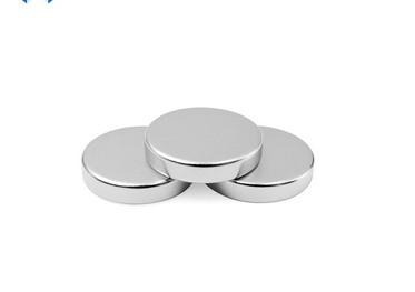 Permanent Strong Thin NdFeB Disc Magnet N35-N52 Corrosion Resistant Surface