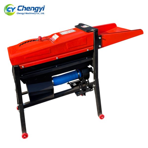 Iron Body Corn Thresher With Blower Maize Processing Machine High Efficiency Cleaning Use