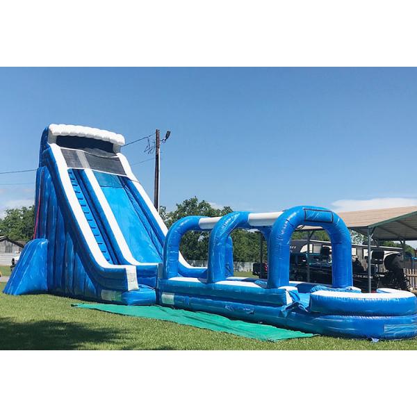 White Wedding Bounce House Inflatable Water Slide Jumper Bouncy Castle Outdoor