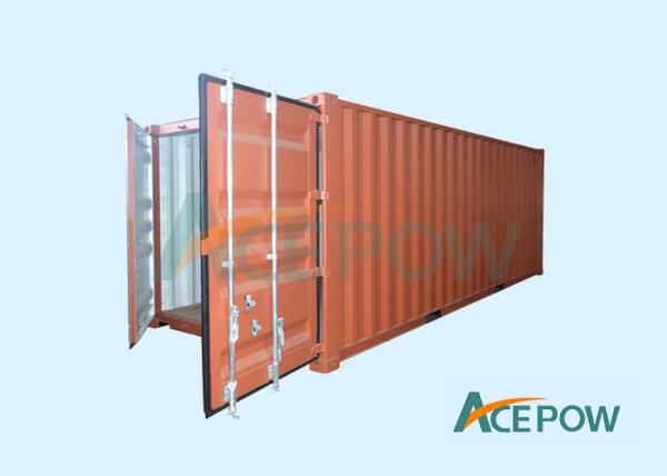 1500RPM 40 Feet Containerized Genset , Diesel Generator Container