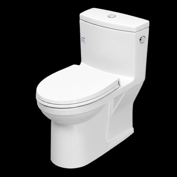 WC CE Watermark Deux Pièces Tornado Siphonique Dos au Mur