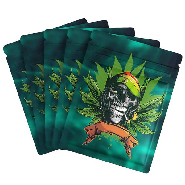 3x4 Inch 100 Micron Mylar Aluminum Foil Bag Odorless For Herbs