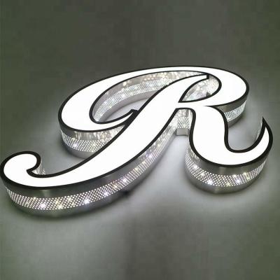 Sinal de alumínio Front Lit 6500K 4500k da letra de canal do tampão da guarnição