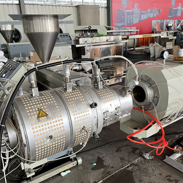 Машина для изготовления труб из HDPE пластика, линия производства газопроводов для орошения сельскохозяйственных труб