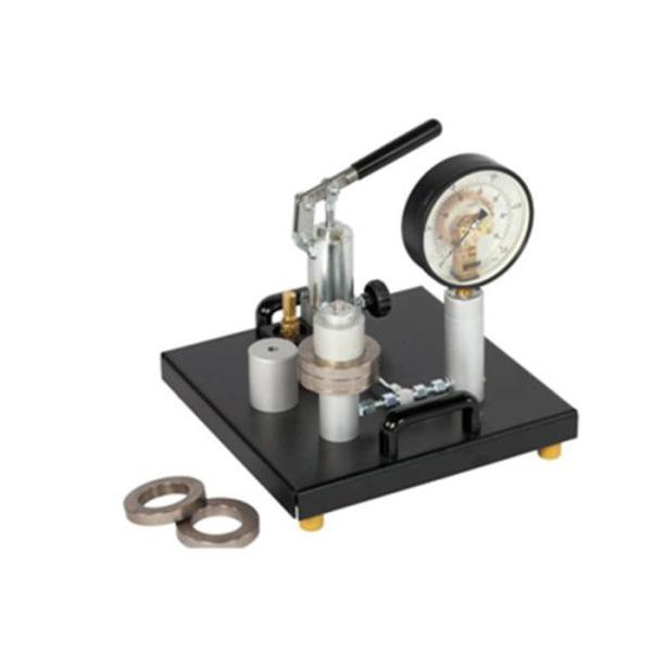 Educational Equipment Technical Teaching Equipment Dead Weight Pressure Gauge Calibrator