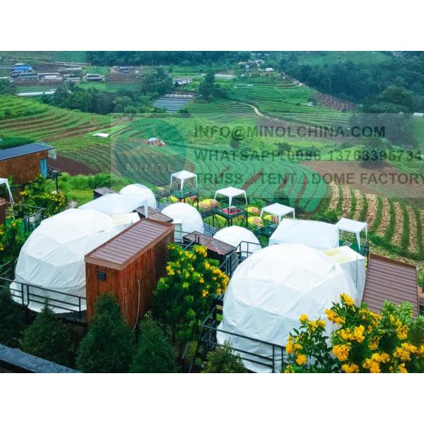 Eco Villages Geodesic Dome Tent With Cozy Living Environment