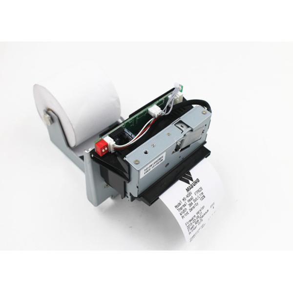 Multiple Sensors 58mm Kiosk Ticket Printers , Panel Mount Printer USB / RS232 Interfaces
