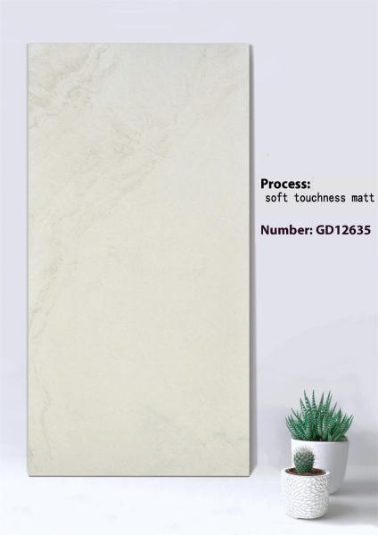 Non-Slip Beige Gray 600x1200mm Outdoor Stone Tile for Buildings