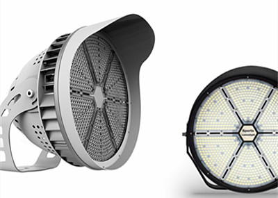 Стадион СИД УДАРА на открытом воздухе освещает СИД 600в 1000в 6000к вне света спорт