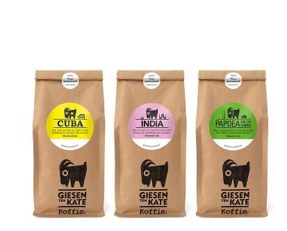 Standing Up  biodegradable kraft paper snack Bag for  Coffee Bean Packing with tie