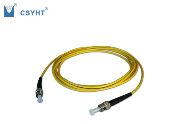 Polonês interno do UPC da fibra da palavra simples 3.0mm G652 G657A do cabo de fibra ótica da manutenção programada do ST