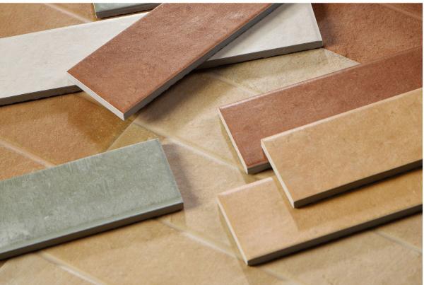 Non-Slip Ceramic Wall Tiles 400x800mm Light Brown AAA Grade