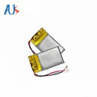 Bateria recarregável de polímero de lítio 402030 3.7V Bateria LiPo de 180mAh