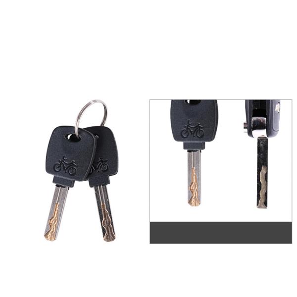 2022 Anti Theft Bike Steel Cable Lock Portable Security Padlock for Mountain MTB Bikes