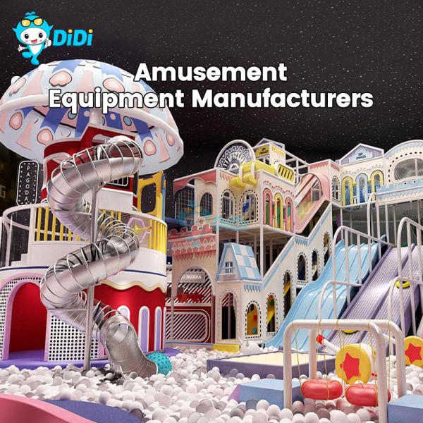 Custom Themed Naughty Castle Indoor Playground with Trampoline & Slide for Commercial Use