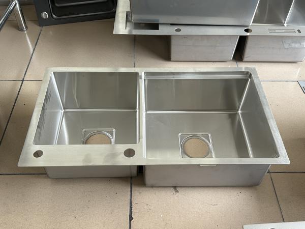Premium Thick - Gauge Stainless Steel Double - Basin Sink