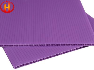 300gsm Purple Correx Corrugated Floor Protection Sheets