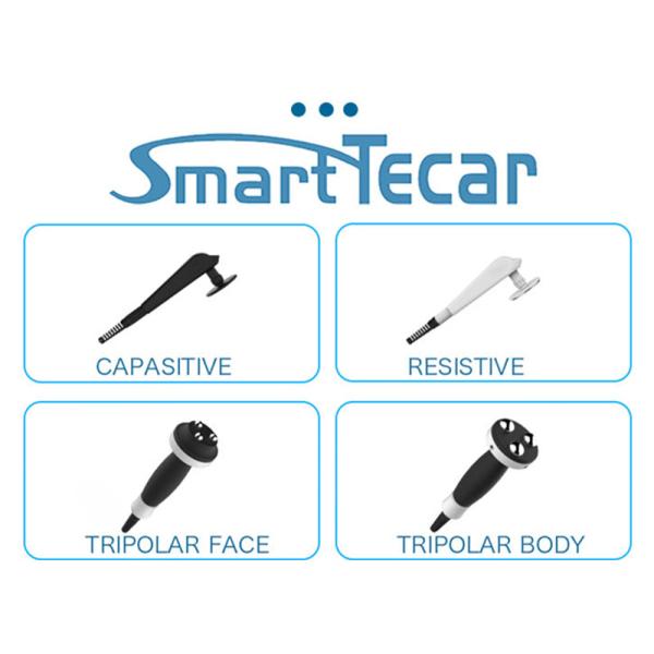448K Smart Tecar Therapy Machine Diathermy RF CET RET Physiotherapy For Face Lift