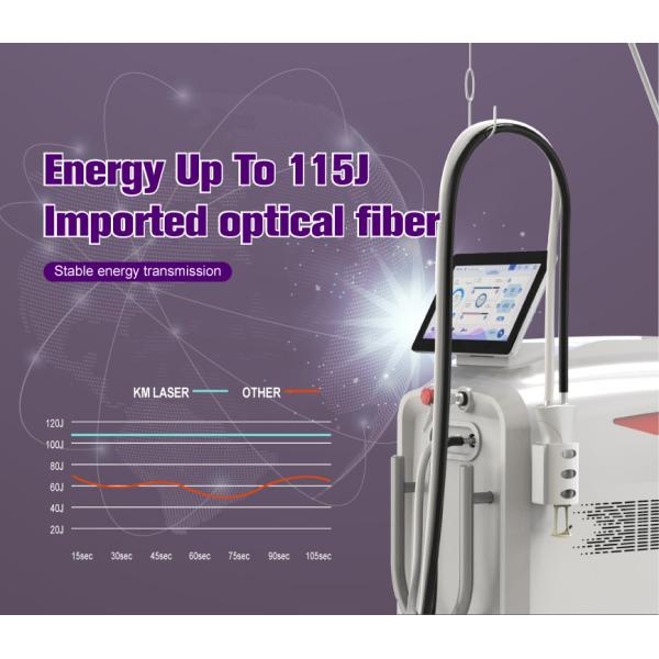 Большие точки размером свечи лазерная удаление волос Александрит белые волосы Удаление 2000w Александрит лазерное устройство