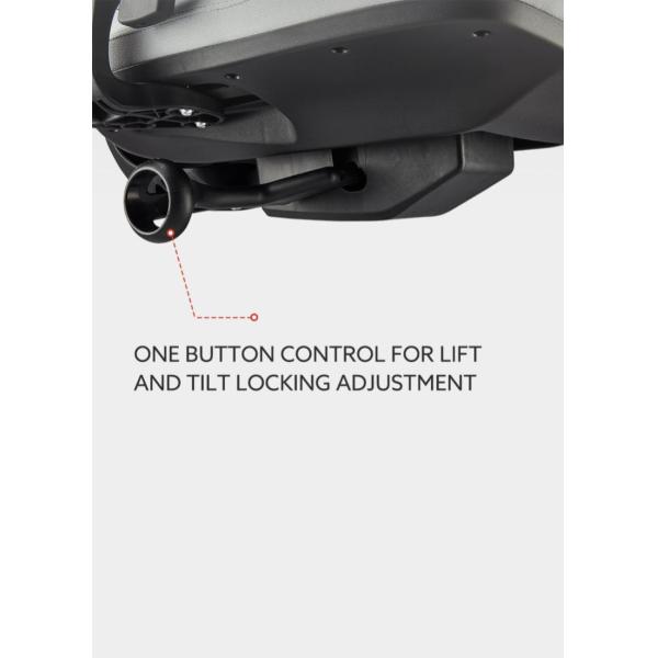 Усиленный стул STG эргономический регулируемый стул офиса высоты 21 KG с колесами