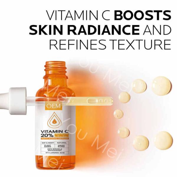 Anti Aging Vitamin C Niacinamide Skincare Face Serum Products For Acne Treatment Melania Reduction