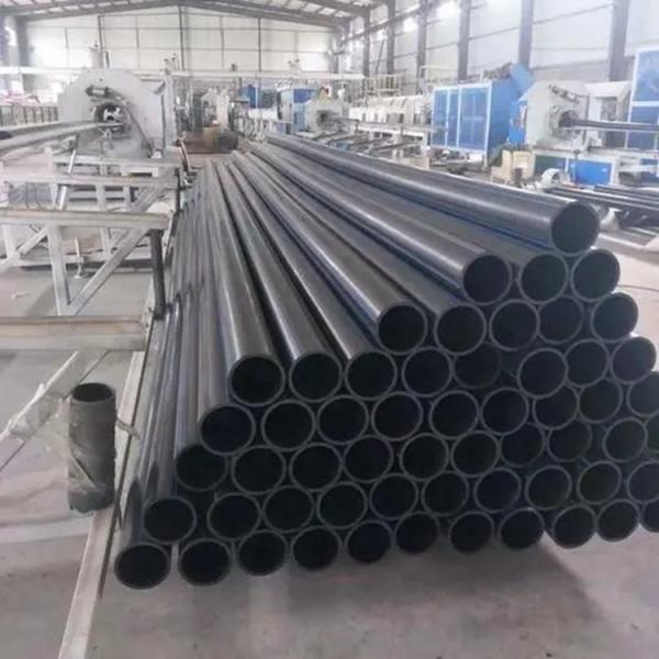 SDR11 SDR7.4 HDPE PE Pipe Potable Water Pipe 10mm 63mm Plastic Black Color
