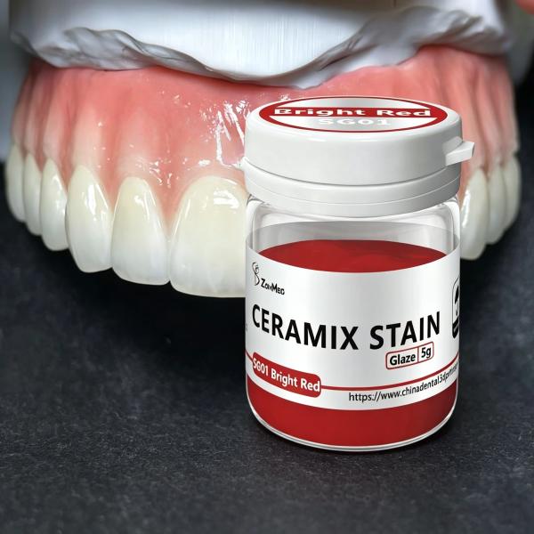 Compatible With Various Dental Ceramics Ceramic Stain Dental Ceramic Glaze Without Phosphor Ideal For Durable Long Lasting Surface Finish