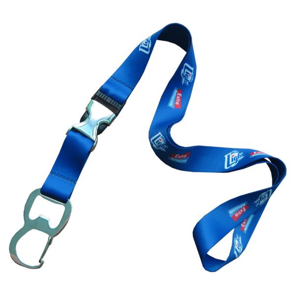 Heatransfer Printed Blank Polyester Sublimation Lanyard Badge Holder Custom Logo
