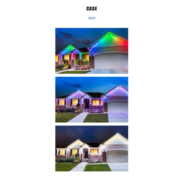 40 мм Rgb Rgbw Постоянные рождественские светофоры IP68 Праздничное освещение Пиксельные модули Точечный свет