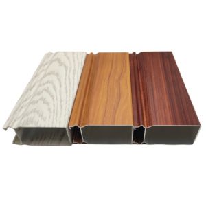 Деревянный профиль штранг-прессования алюминиевого окна переноса 6063 зерна