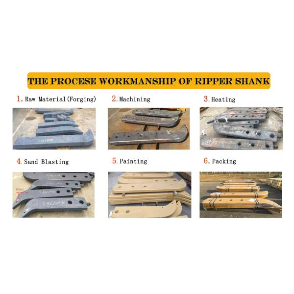 D8N D9N Ripper Shank 8E5346 Горяче-кованный одноствол 35CrMo Твердость 229 HRC Продажа