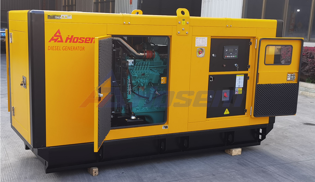 Трехфазные 150kVA 120kW Cummins дизельное Genset оборудуют со звукоизоляционной сенью