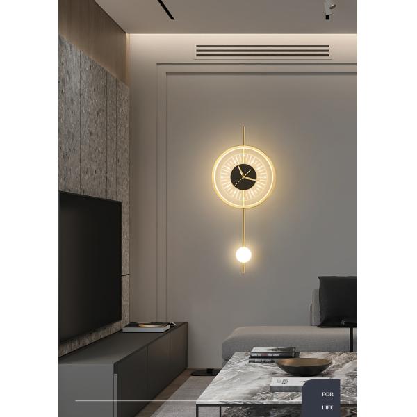 Modern Style Design Wall Lamp For Living Room Bedroom Background Hotel Clock Wall Lamp(WH-OR-252)