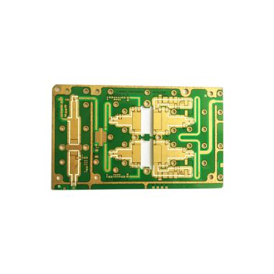 2 carte PCB à haute fréquence Fr4 matériel de carte de la carte PCB 94v 0 de carte PCB d'en cuivre d'once