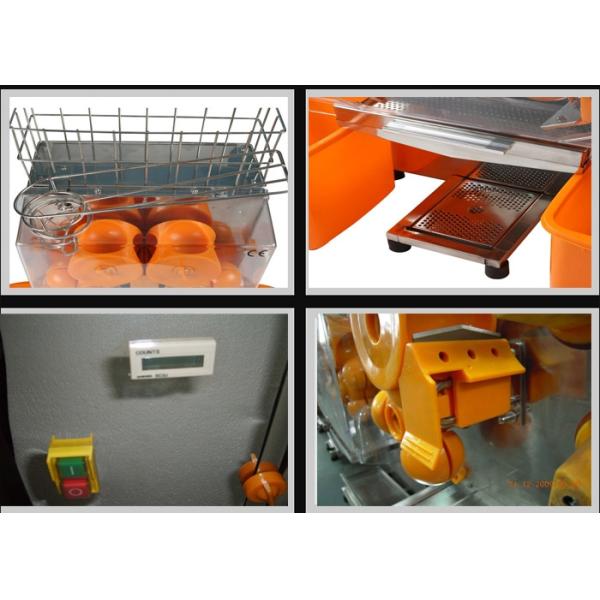 Máquina alaranjada comercial resistente do Juicer, extra grande Juice Extratora da culinária