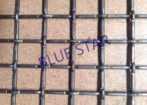 Galvanized Steel Mining Screen Mesh Sheet / Roll 1 - 5M Width Anti - Corrosion