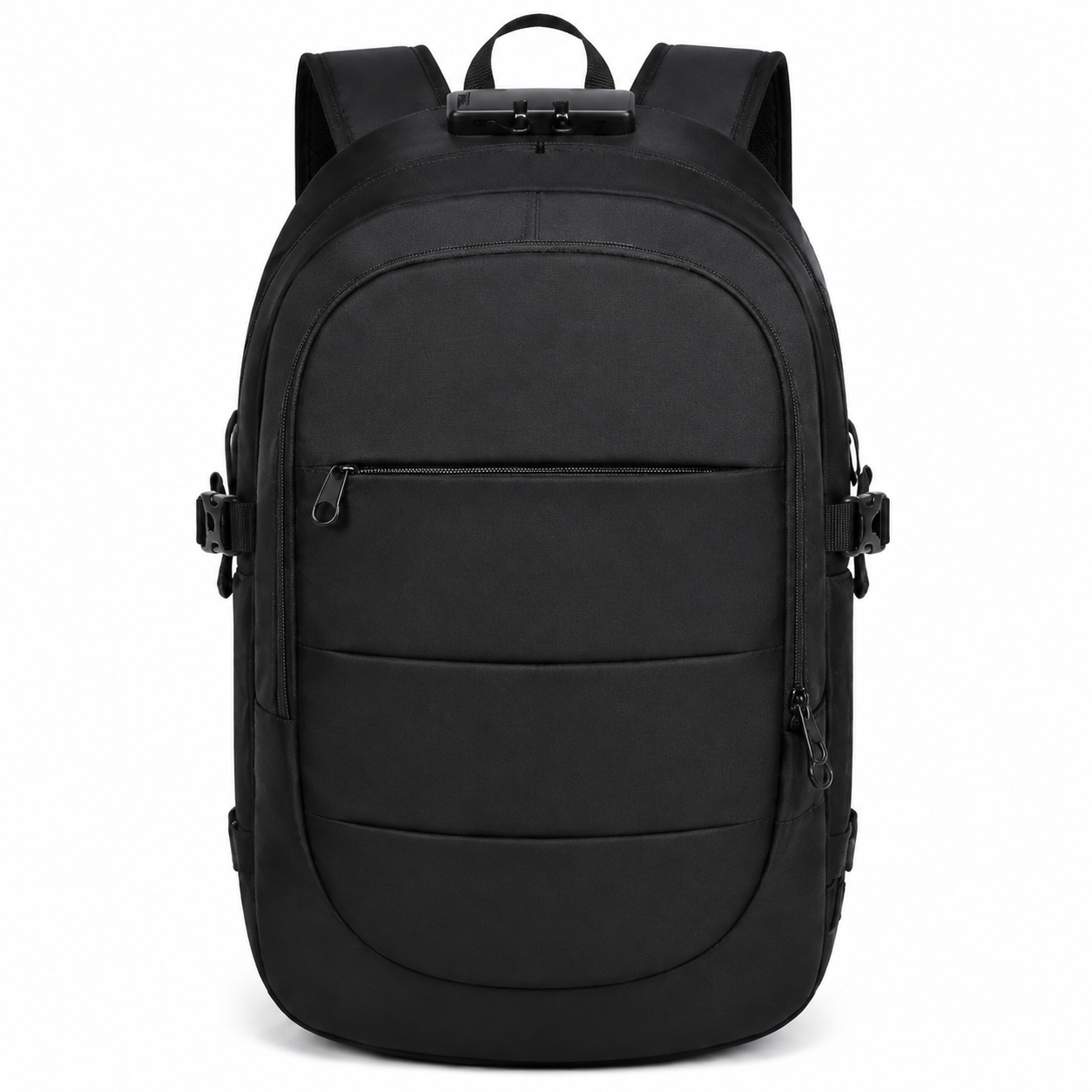 35L Anti Theft Laptop Backpack for Travel, 15.6 Inch Business Backpack with Lock, Large Tumbler Holder Pocket, USB Charging Port & Organizer