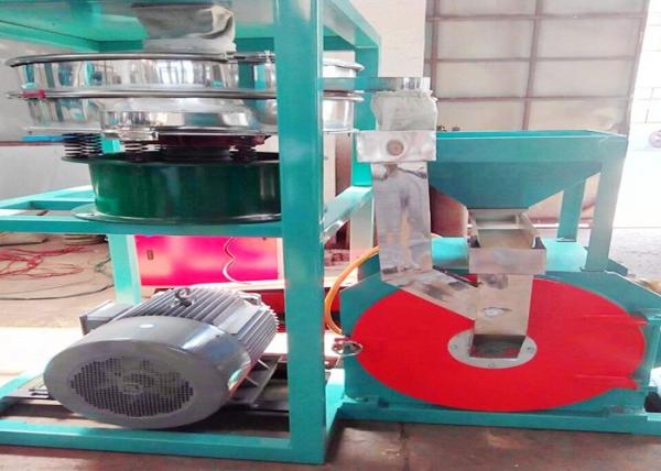 High Speed Cowhide PVC Recycling Machine Dust Free Wind Pressure 3700rpm