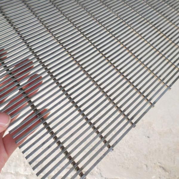 Telas de fio da cunha dos Ss 304 316 entalham bem a indústria de Johnson Welded Mesh For Mining