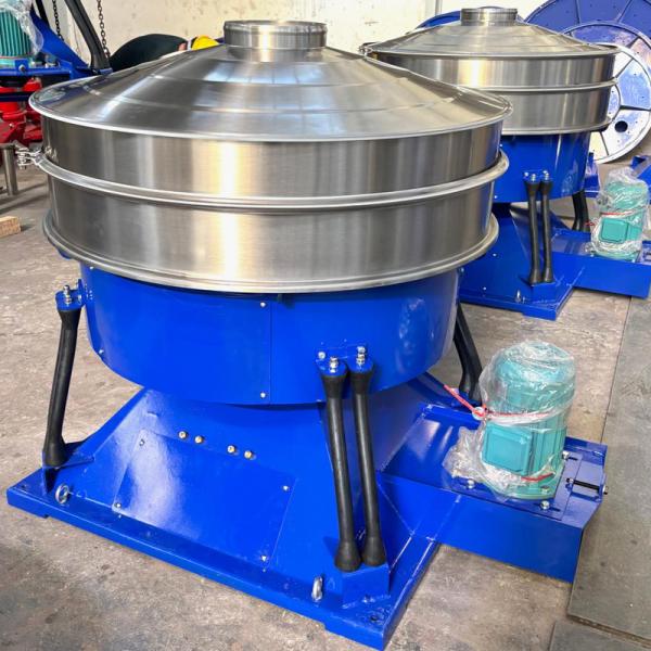 Máquina de filtrado de separación por vibración de material en polvo cerámico, imitando la pantalla de eliminación de impurezas por vibración de agitación manual de polvo