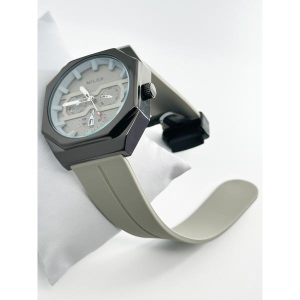 Casual Men's quartz Watches Minimalist Stick Needle Scale Three Eye Six Needle Waterproof men's quartz Watch