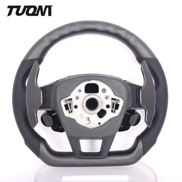 Leather Led Sport Audi Rs6 Carbon Steering Wheel Alcantara ODM