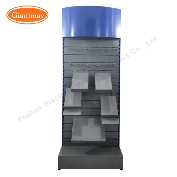 Дисплей Slatwall косметической стойки пола Freestanding
