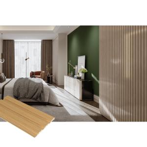 SGS Bespoke Wooden Wall Panels Wood Planks Antistatic No Painting 200*14mm