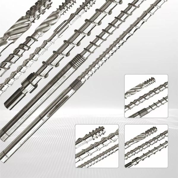 Биметаллический бочонок винта для LDPE/HDPE/машина дуя прессформы PP/PE/PVC