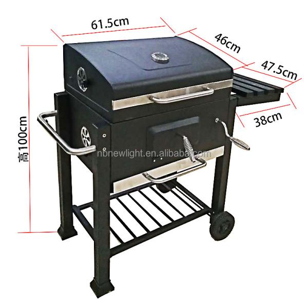 Upgrade Your Camping Experience with this Portable Charcoal Smoker BBQ Charcoal Grill